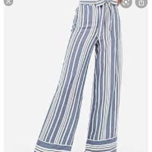 NWT EXPRESS lined linen pants!